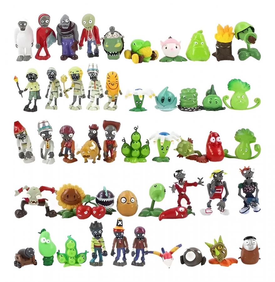Plantas VS Zombies Set Figuras