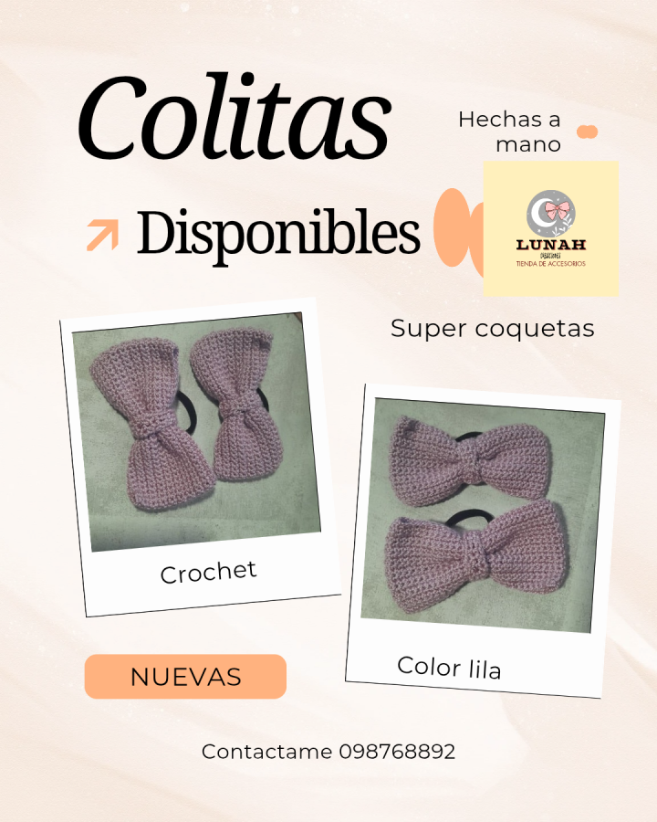 Colitas crochet